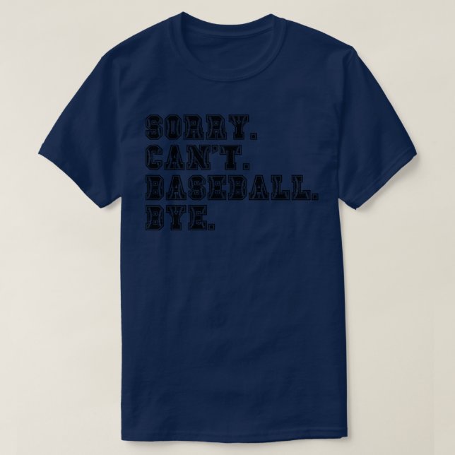 Förlåt Cant Baseball hej 14 T Shirt (Design framsida)