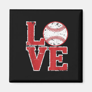 Förlåt Dam mina hjärtliga Tillhör till Baseball Bo Magnet