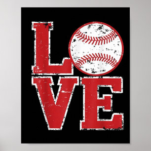 Förlåt Dam mina hjärtliga Tillhör till Baseball Bo Poster