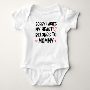 Förlåt dam mitt hjärta tillhör till mamma t shirt