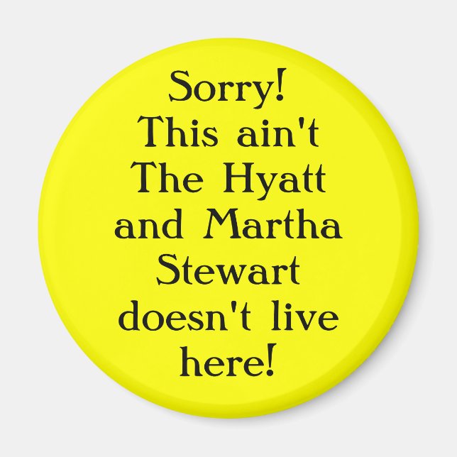 Förlåt! Det här är inte hyatt Magnet (Framsidan)