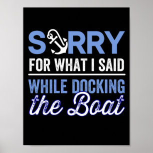 Förlåt för det jag sa när jag dockade poster