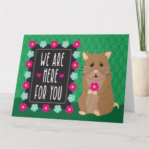 Förlåt för din förlust - hamster kort