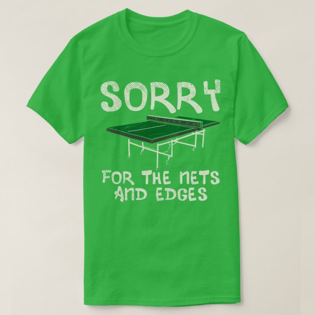 Förlåt för Nets och Kant 1 T Shirt (Design framsida)