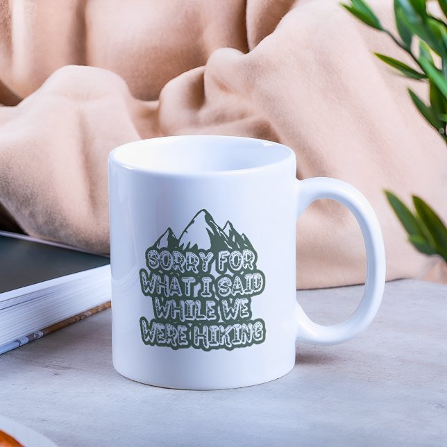 Förlåt för vad jag sa om den vackra Grönten Mounta Kaffemugg (Skapare uppladdad)