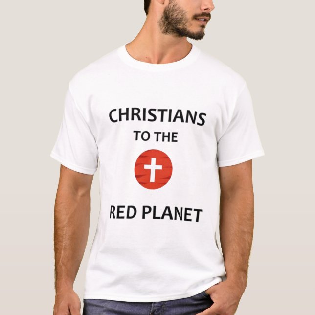 "Förlåt, jag är elak på Mars - Manar-Shirt" T Shirt (Framsida)