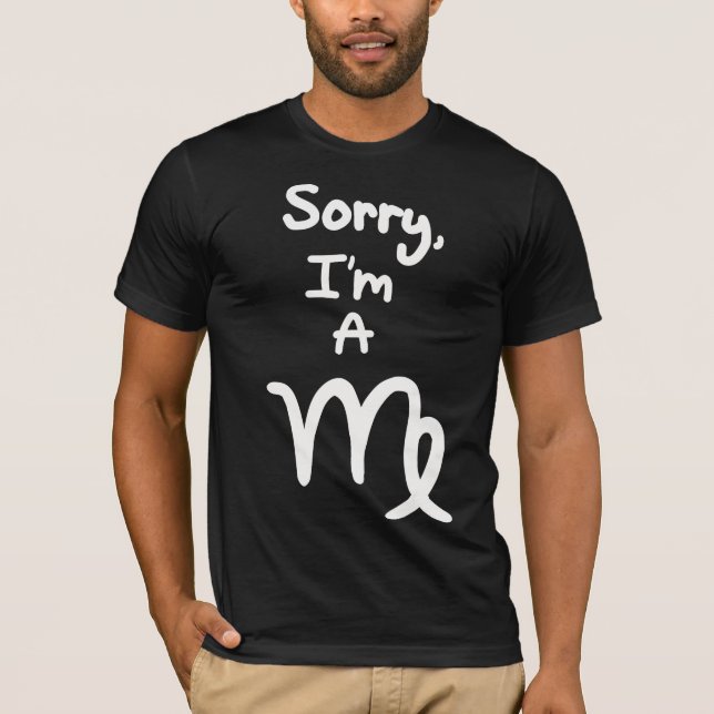 Förlåt, jag är Våg T Shirt (Framsida)