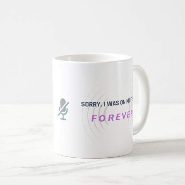 Förlåt, jag var på tyst... kaffemugg (Framsida höger)