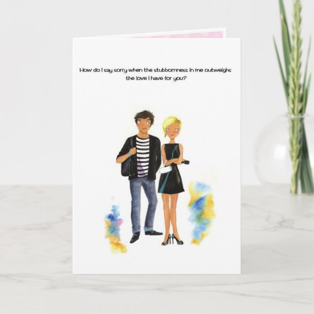 Förlåt Kort (Framsida)