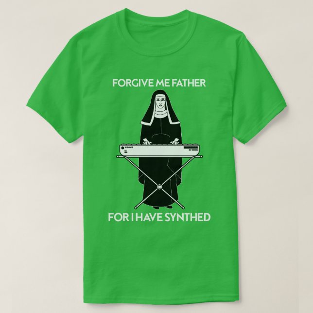 Förlåt mig, Far för jag har synkroniserat mig T Shirt (Design framsida)