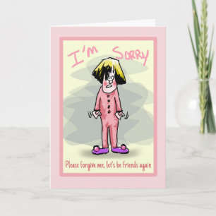 Förlåt mig, låt oss vara vänner kort