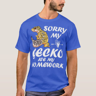 Förlåt min Leopard Gecko Ate My Homwork1 T Shirt