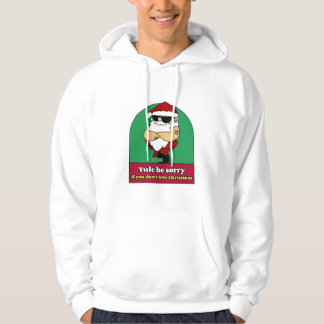 Förlåt om du inte gör kärlek jul hoodie