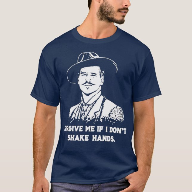 Förlåt om jag inte skakar Händer T Shirt (Framsida)