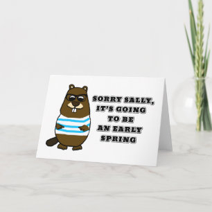 Förlåt Sally, tidigt Vår Kort