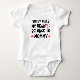 Förlåt tjejer mina hjärtan-tillhör till mamma t shirt