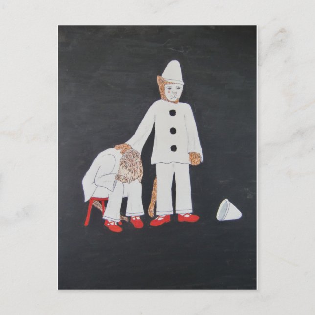 "Förlåt" Vykort (Framsida)