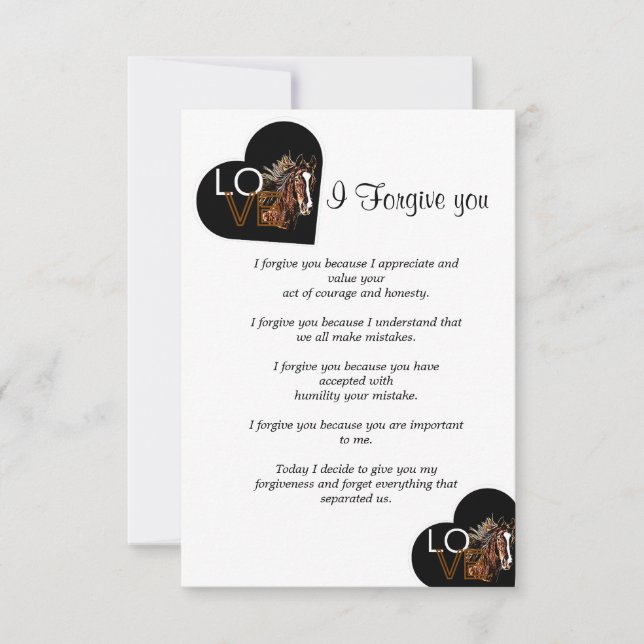 förlåta dig i dag anteckningskort (Framsida)