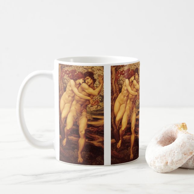 Förlåtelsens träd, Sir Edward Coley Burne-Jones Kaffemugg (Med munk)