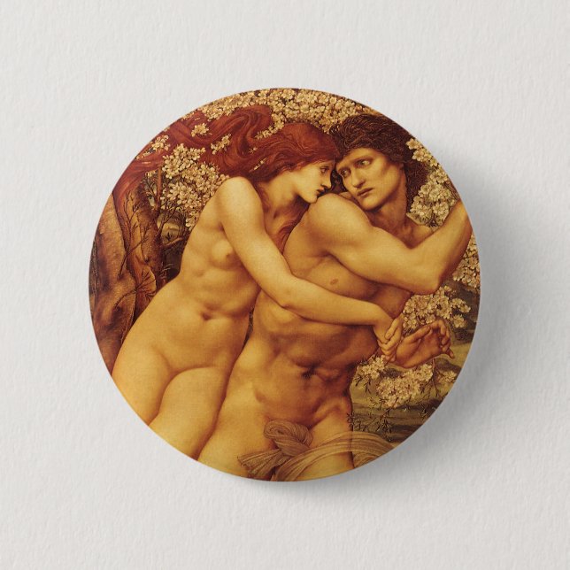 Förlåtelsens träd, Sir Edward Coley Burne-Jones Knapp (Framsida)