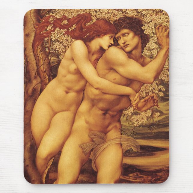 Förlåtelsens träd, Sir Edward Coley Burne-Jones Musmatta (Framsidan)