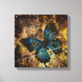 Förlikning av fjärilseffekten canvastryck