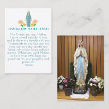 Förlikning med Mary Prayer Cards