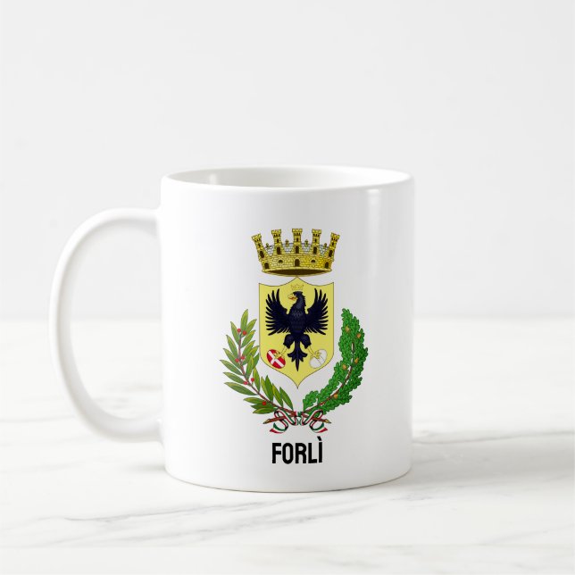 Forlìs vapen, ITALIEN Kaffemugg (Vänster)