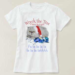 Förlisning av Träd-antijulsgrumpy Kattunge T Shirt