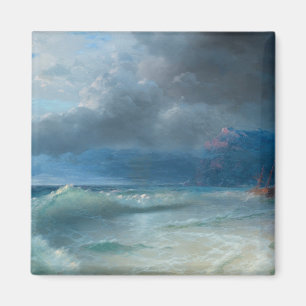Förlisningen på en Stormy-morgon, Aivazovsky Magnet