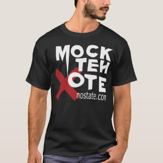 Förlöjliga den VoteX svarten Tee Shirt