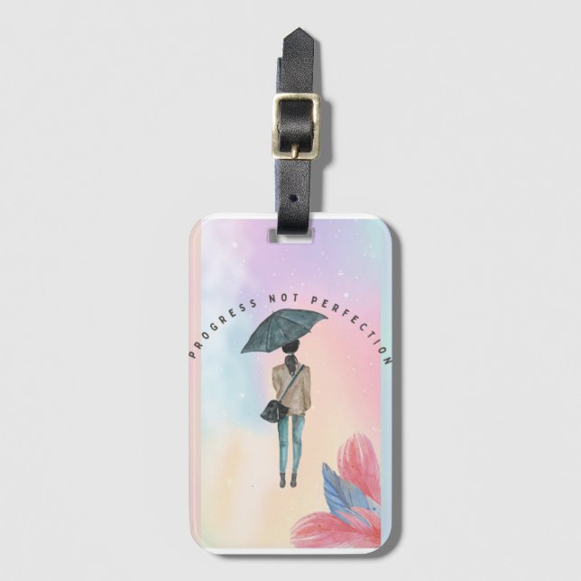 Förlopp ej perfekt bagagebricka (Framsida vertikal)