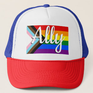 Förlopp - Flagga Ally för Pride Keps