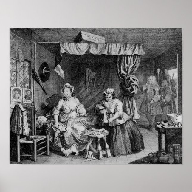 Förlopp för en Harlot Poster (Framsidan)