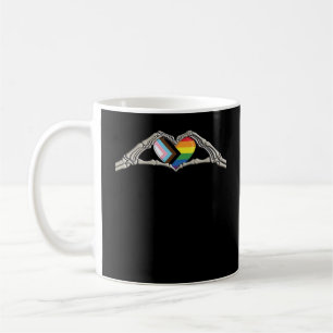 Förlopp för Pridet Bone Händer Heart Kaffemugg
