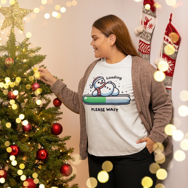 Förlopp för sladdning av Snögubbe i Pub T Shirt (Skapare uppladdad)