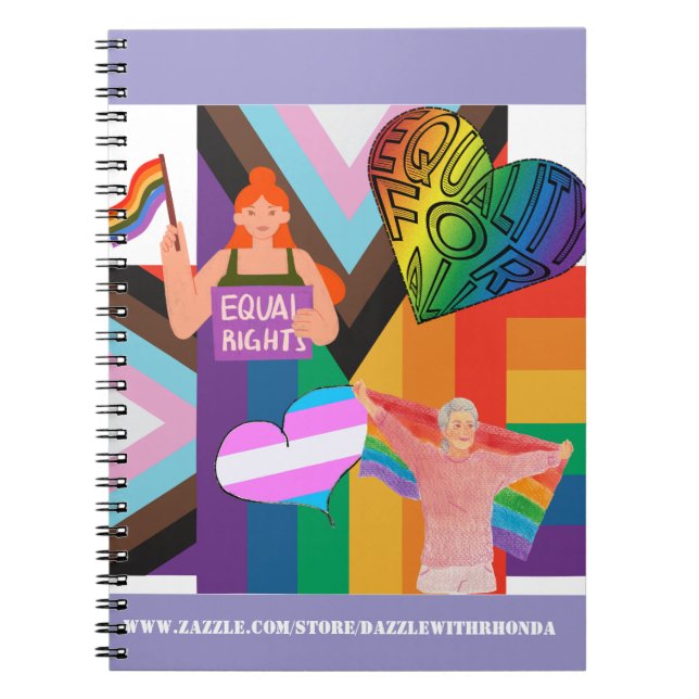 Förlopp och Pride Anteckningsbok (Framsidan)