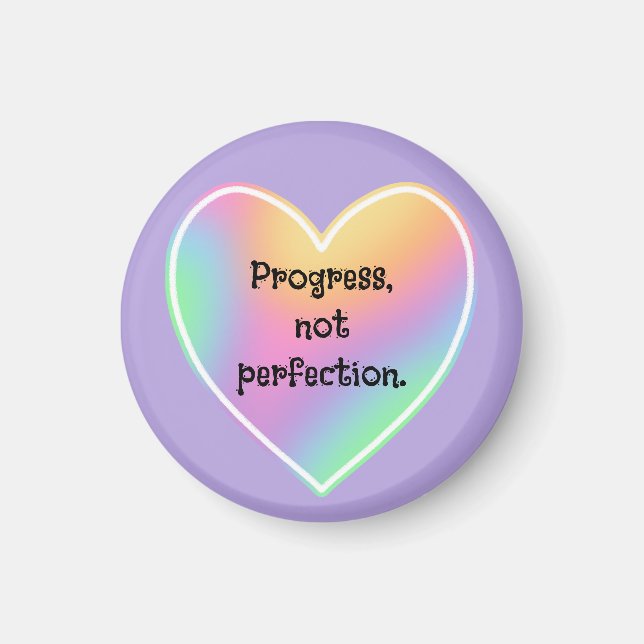 Förlopp utan perfekt regnbågsmagnet magnet (Framsidan)