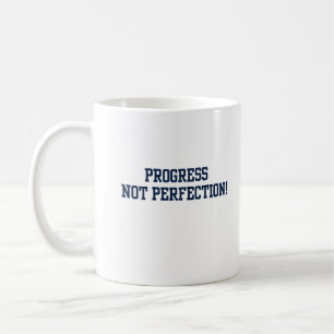 Förlopp utan perfektion Blue Kaffemugg