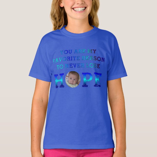 Förlora aldrig hoppet - Andy T Shirt (Framsida)