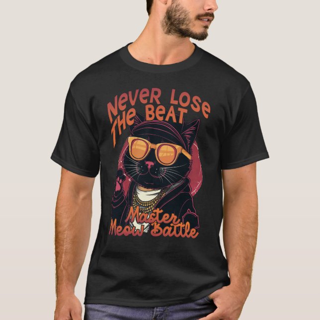 Förlora aldrig slaget t shirt (Framsida)