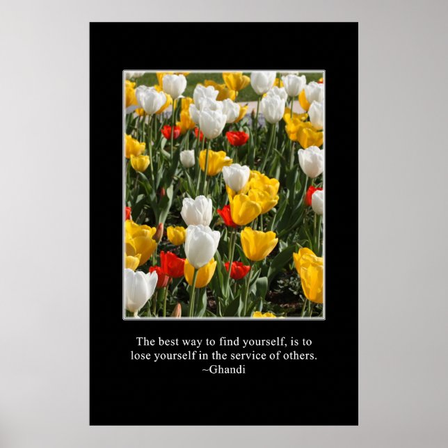 Förlora dig i andras tjänst poster (Framsidan)