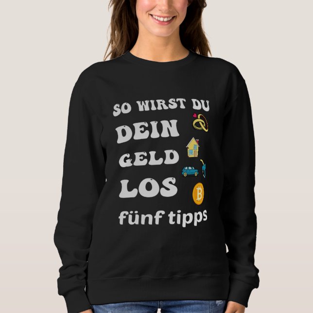 Förlora pengar för handlare krypto valuta t shirt (Framsida)