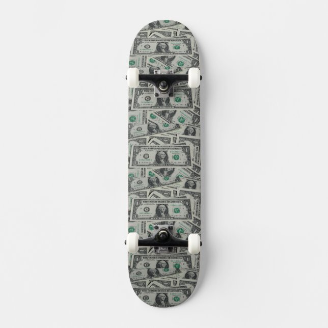 Förlora pengar mini skateboard bräda 18,7 cm (Framsida)