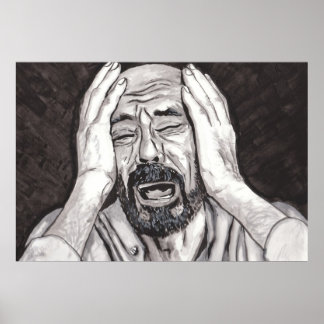 Förlorad älskad, sorgsenhet poster