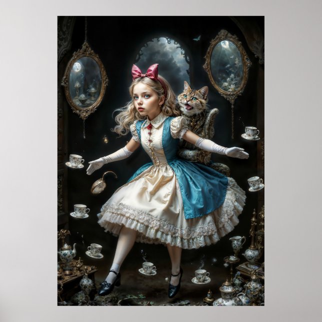 Förlorad flicka i Underlandet Poster (Framsidan)