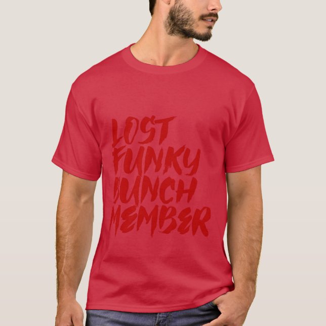 Förlorad Funky Bunch-medlem tjej T Shirt (Framsida)