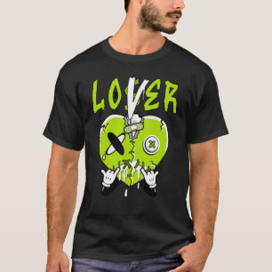 Förlorad Grönt Hjärtmatchning För manar kvinnor T Shirt