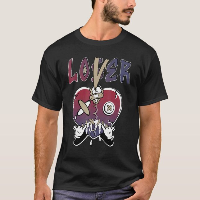 Förlorad hjärtrytm V3-tonad kolmatchning på 700 s T Shirt (Framsida)