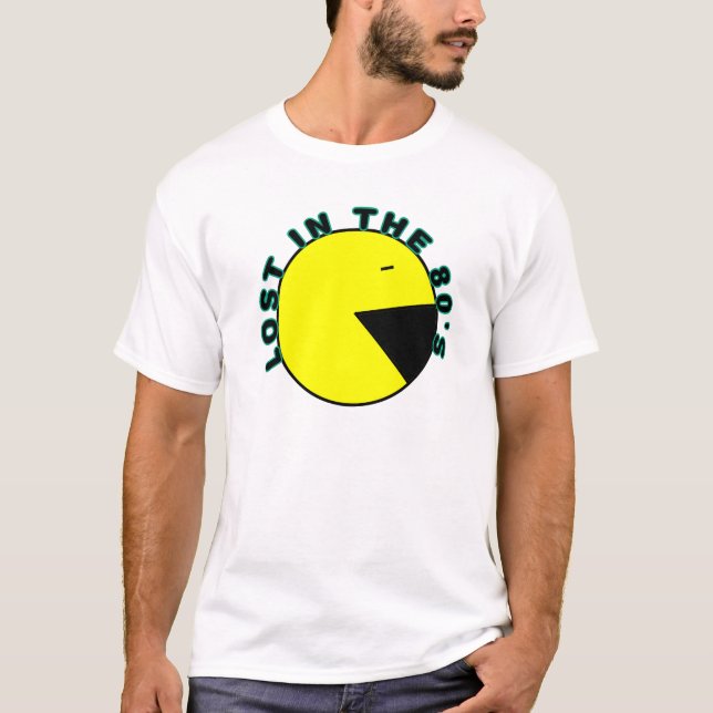 Förlorad i 80-talet t shirt (Framsida)
